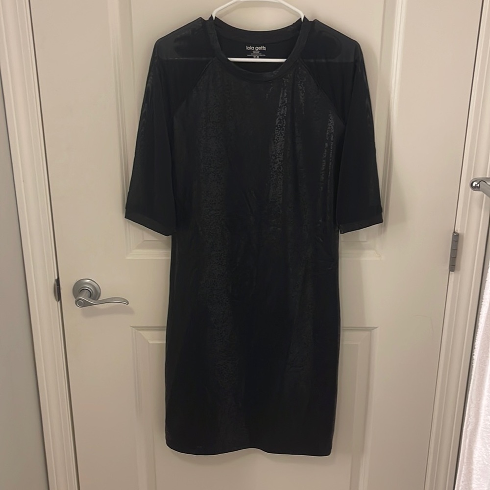 Lola Getts Midnight Splash shimmery dress large